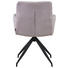 STUHL Webstoff Anthrazit, Hellgrau - Anthrazit/Hellgrau, Trend, Textil/Metall (58/89/61cm) - Hom`in