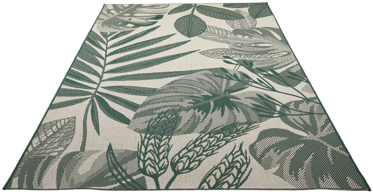 OUTDOORTEPPICH 160/230 cm Dunkelgrün  - Dunkelgrün, Trend, Textil (160/230cm) - Novel