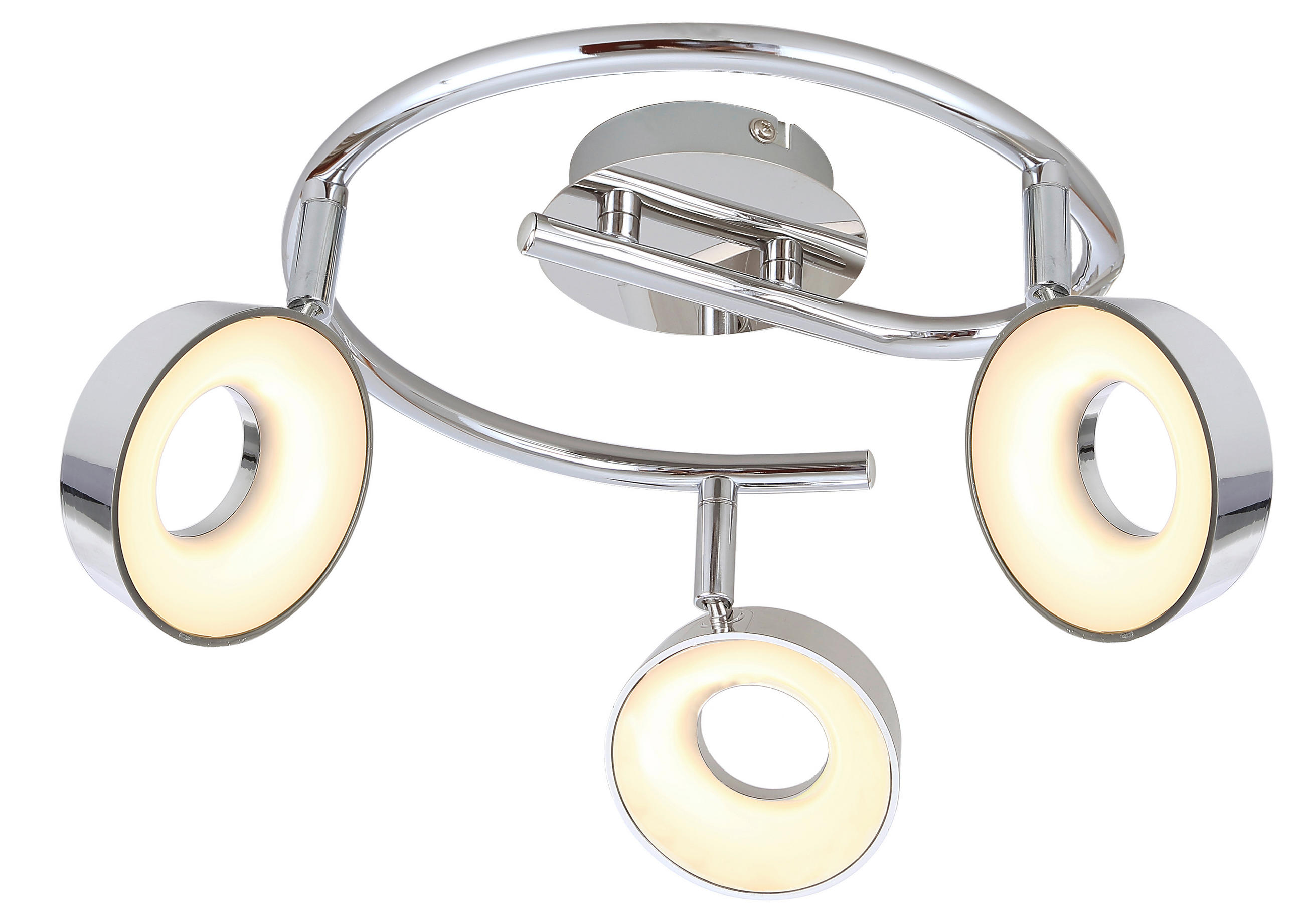 LED REFLEKTOR Isla  - boje kroma, Design, metal/plastika (40/40/19cm)