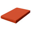 SPANNBETTTUCH FROTTEX Frottee  - Hellrot, Basics, Textil (130/200cm) - Schlafgut
