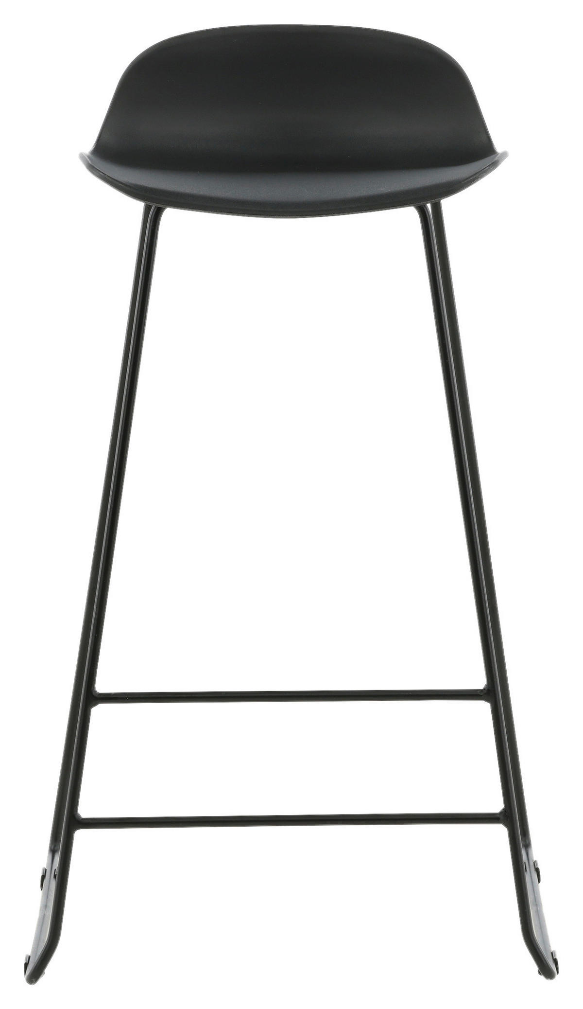 BARPALL SET i svart  - svart, Design, metall/plast (50/87/42cm) - Livetastic