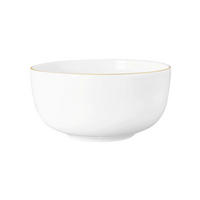 MISKA porcelán keramika 17,5 cm - biela/zlatá, Basics, keramika (17,5cm) - Seltmann Weiden