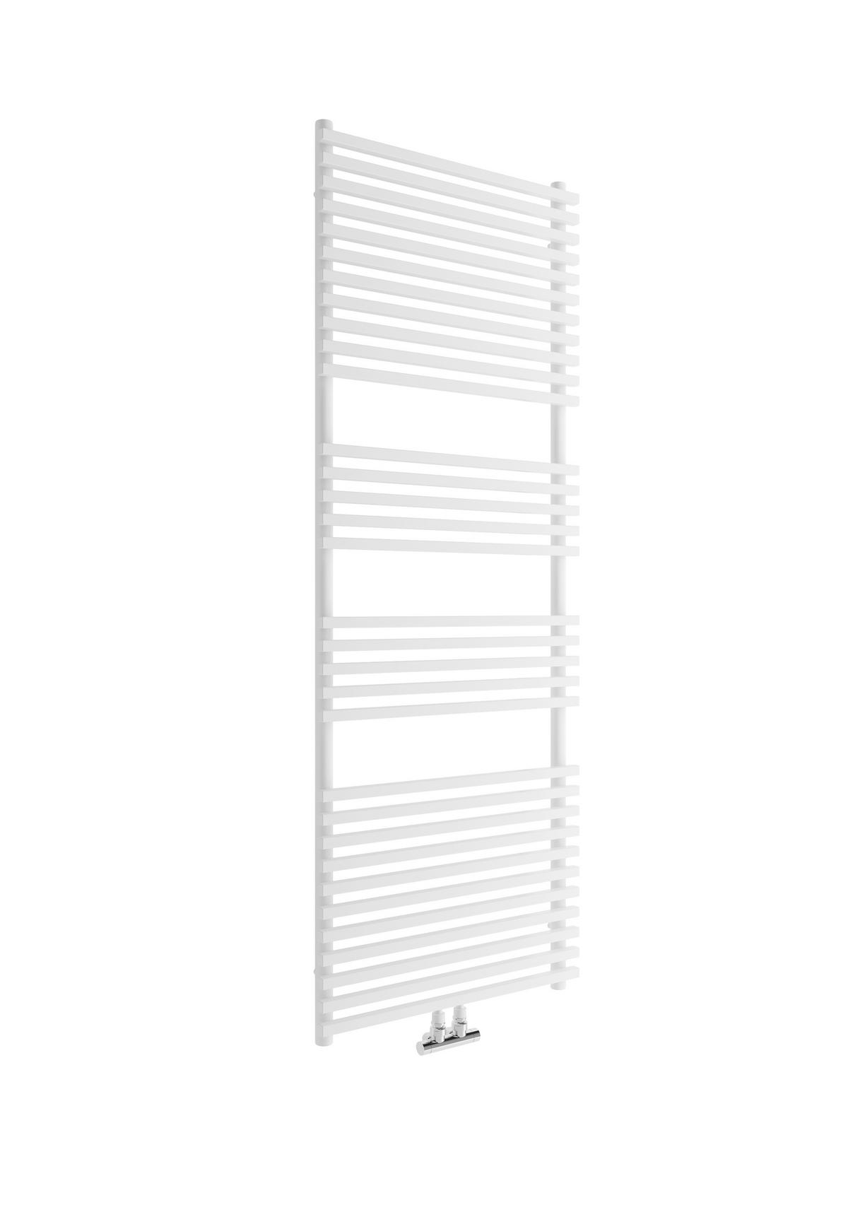 HANDTUCHTROCKNER  - Weiß, Basics, Metall (60/164cm) - Sanotechnik