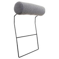 NACKSTÖD i  - grå, Basics, metall/textil - Pure Home Comfort