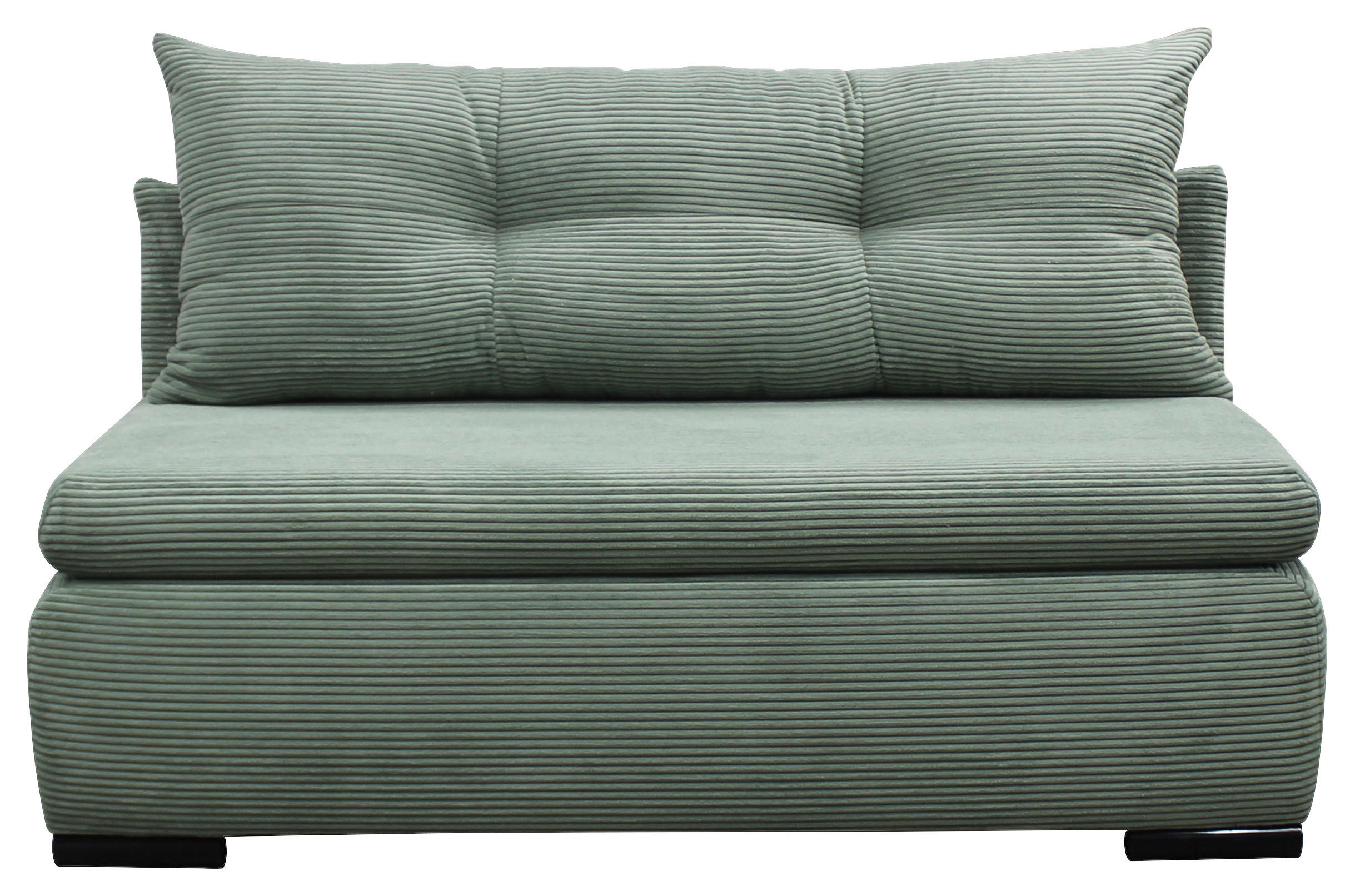 Canapea Extensibilă, textil, verde