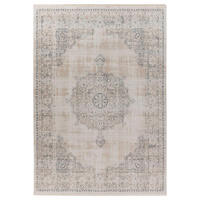 VINTAGE-TEPPICH 80/150 cm Dilan 100 Grau  - Grau, KONVENTIONELL, Textil (80/150cm)