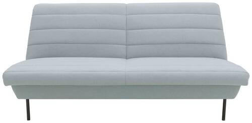 2-SITZER-SOFA Blau - Blau/Schwarz, Design, Textil/Metall (185/92/103cm) - LOOKS by W.Joop