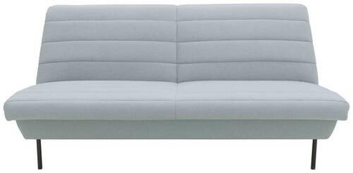 2-SITZER-SOFA Blau  - Blau/Schwarz, Design, Textil/Metall (185/92/103cm) - LOOKS by W.Joop