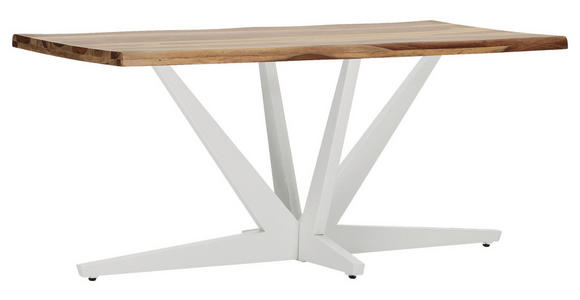 TISCHGESTELL Weiß   - Weiß, Design, Metall (160/80/73cm) - Landscape