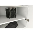 GARDEROBE  in 216/200/47 cm  - Weiß/Eiche Artisan, MODERN, Glas/Holzwerkstoff (216/200/47cm) - Voleo