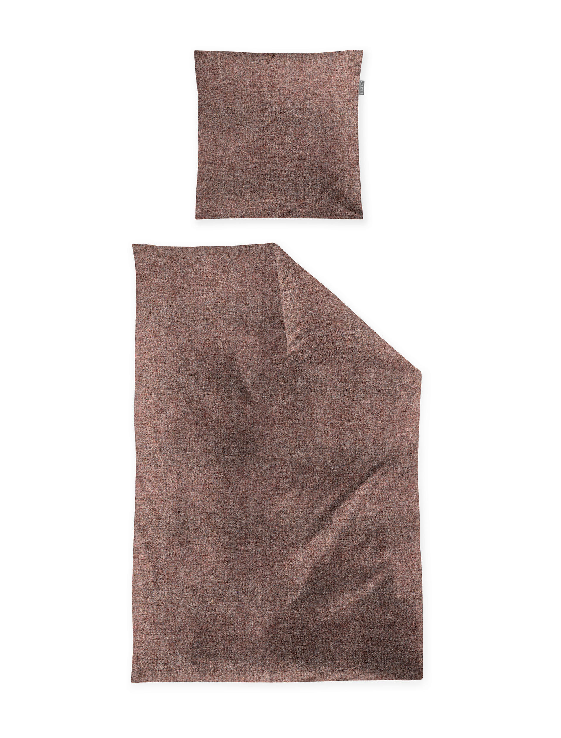 BETTWÄSCHE Renforcé 135/200 cm  - Dunkelbraun, KONVENTIONELL, Textil (135/200cm) - Irisette