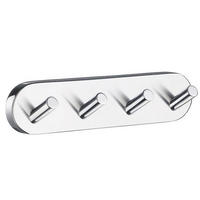 ZIDNI ČIVILUK  boja hroma  metal  - boja hroma, Dizajnerski, metal (17,8/4/3,9cm)
