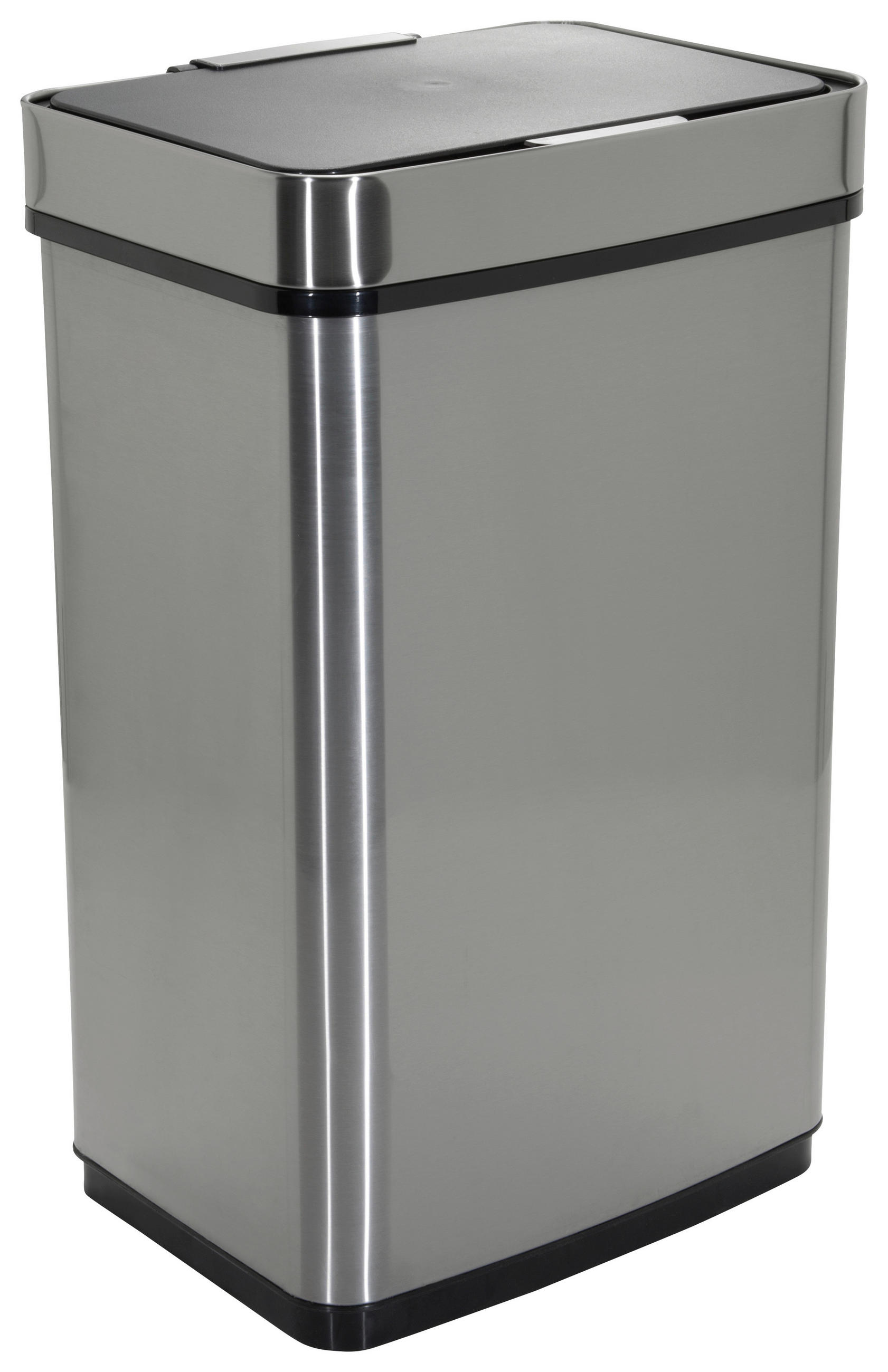 ABFALLSAMMLER 60 L  - Silberfarben, MODERN, Metall (42/69/31cm) - MID.YOU
