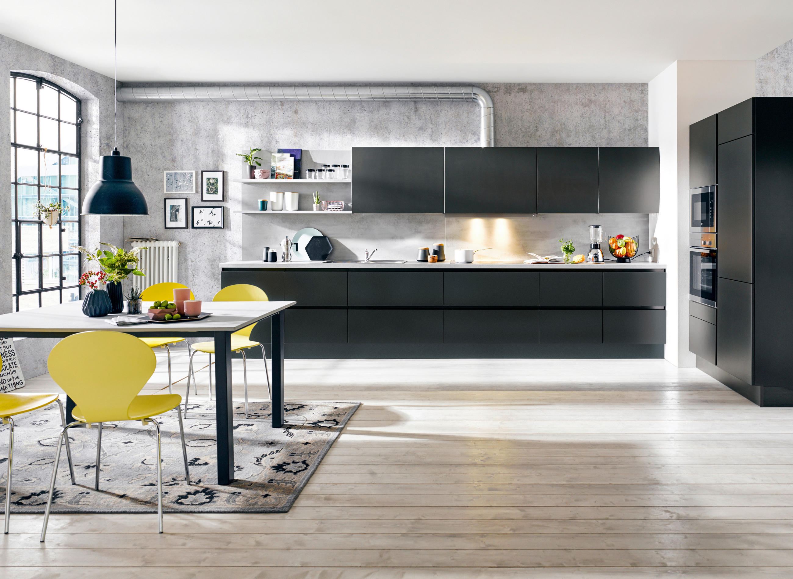 EINBAUKÜCHE BEATE  - Design, Holzwerkstoff - Novel