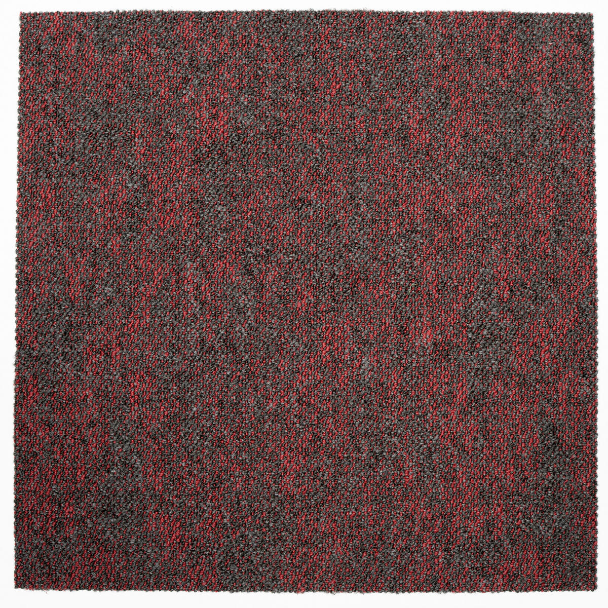 TEPPICHFLIESE 50/50 cm  in Rot  - Rot, Basics, Textil (50/50cm)