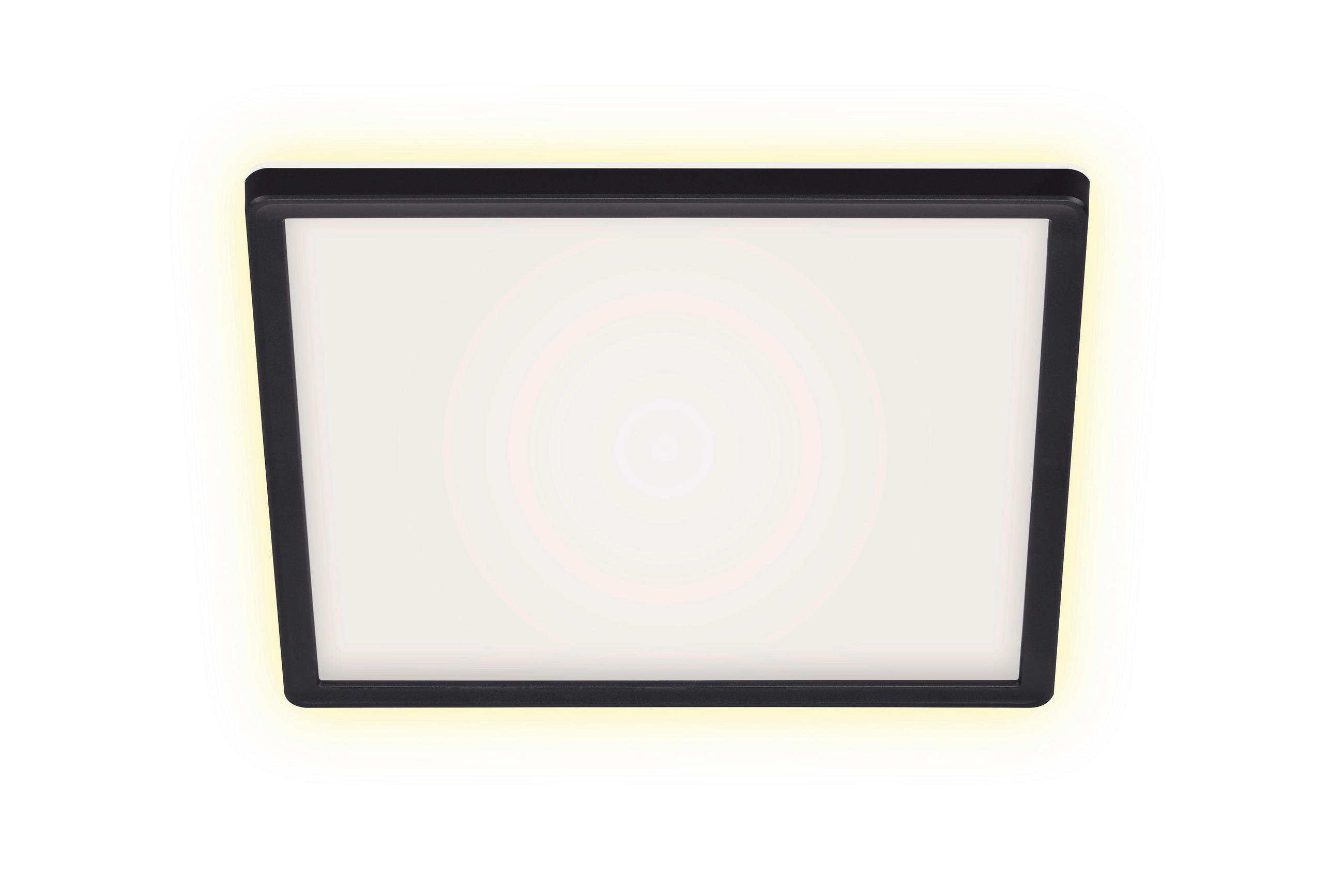 LED-PANEEL 29,3/29,3/2,8 cm  - Schwarz, Design, Kunststoff (29,3/29,3/2,8cm)
