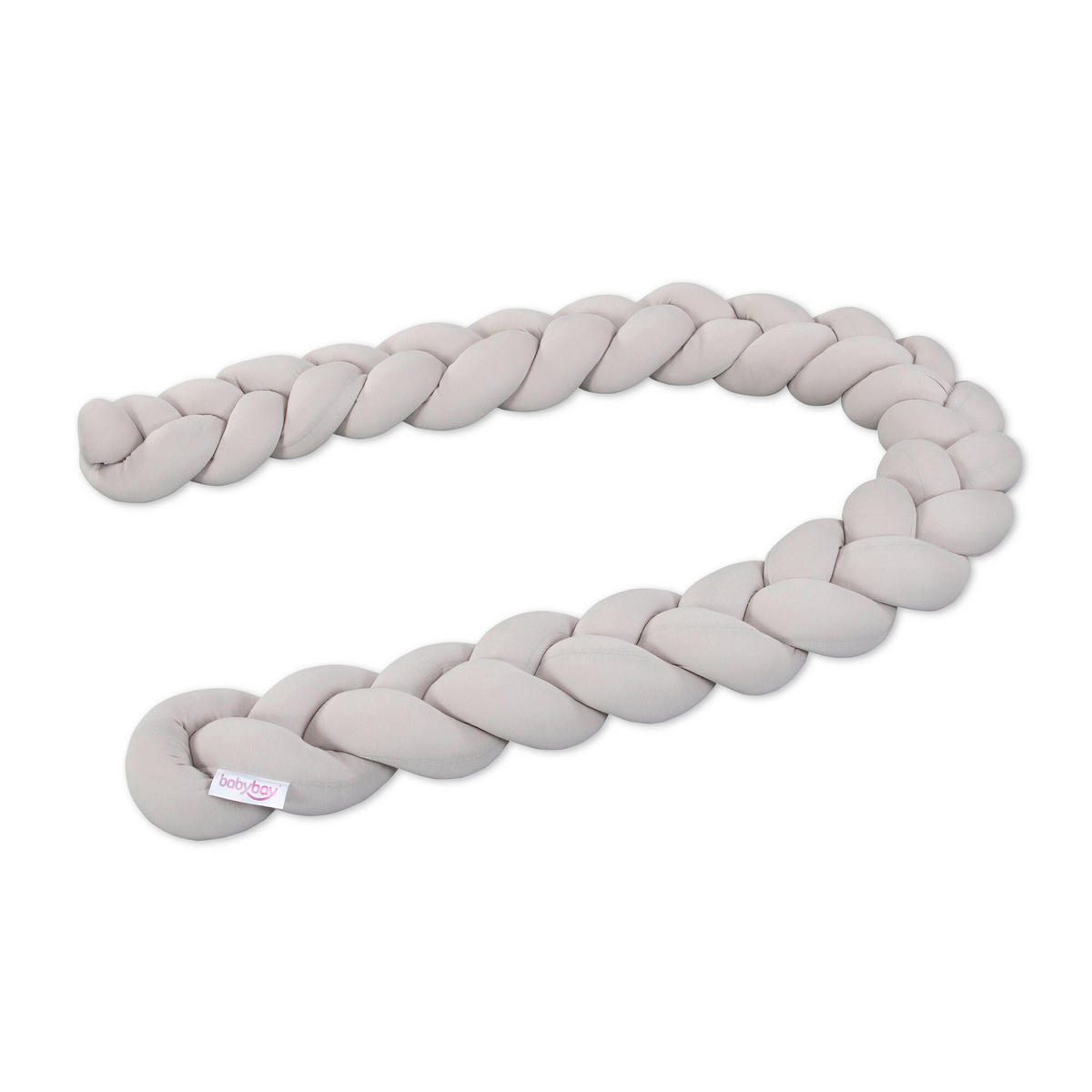 NESTCHENSCHLANGE  180/9/9 cm   - Beige, Basics, Textil (180/9/9cm) - Babybay