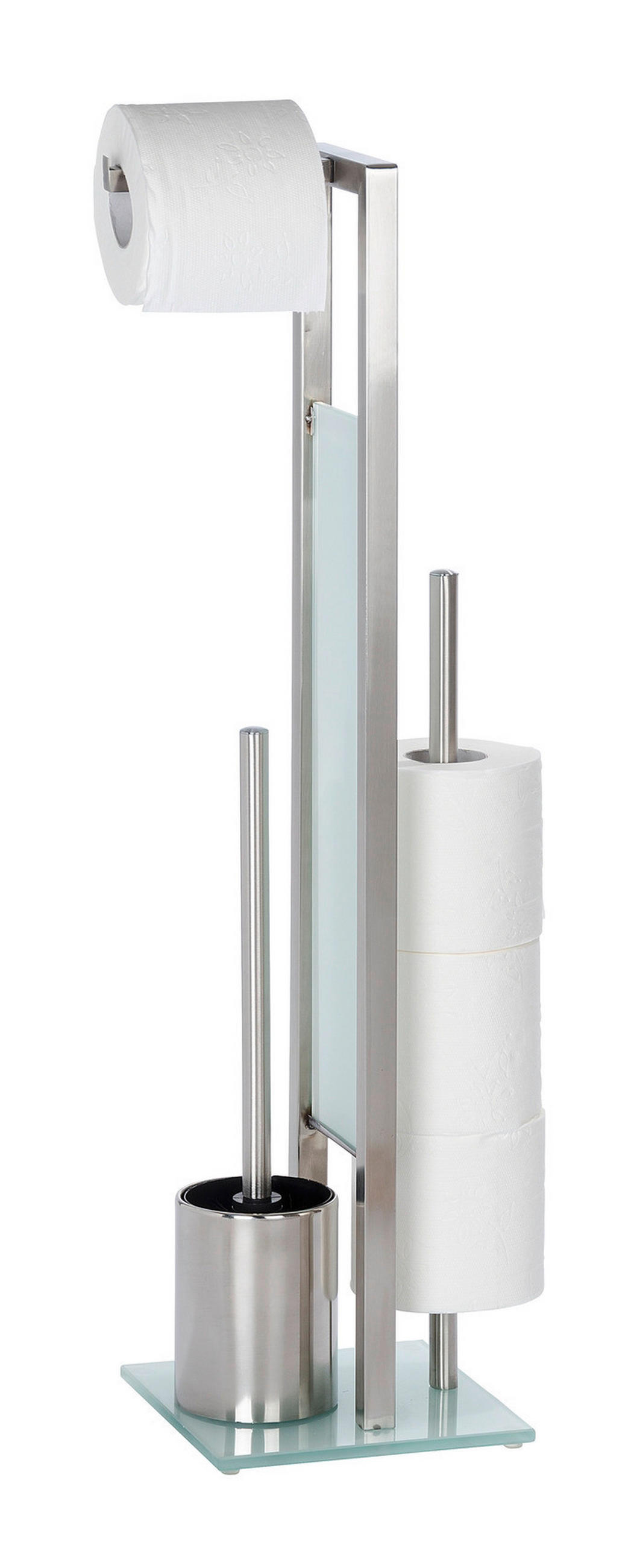 WC SADA   - bílá/barvy nerez oceli, Design, kov/plast (18/70/23cm) - Wenko