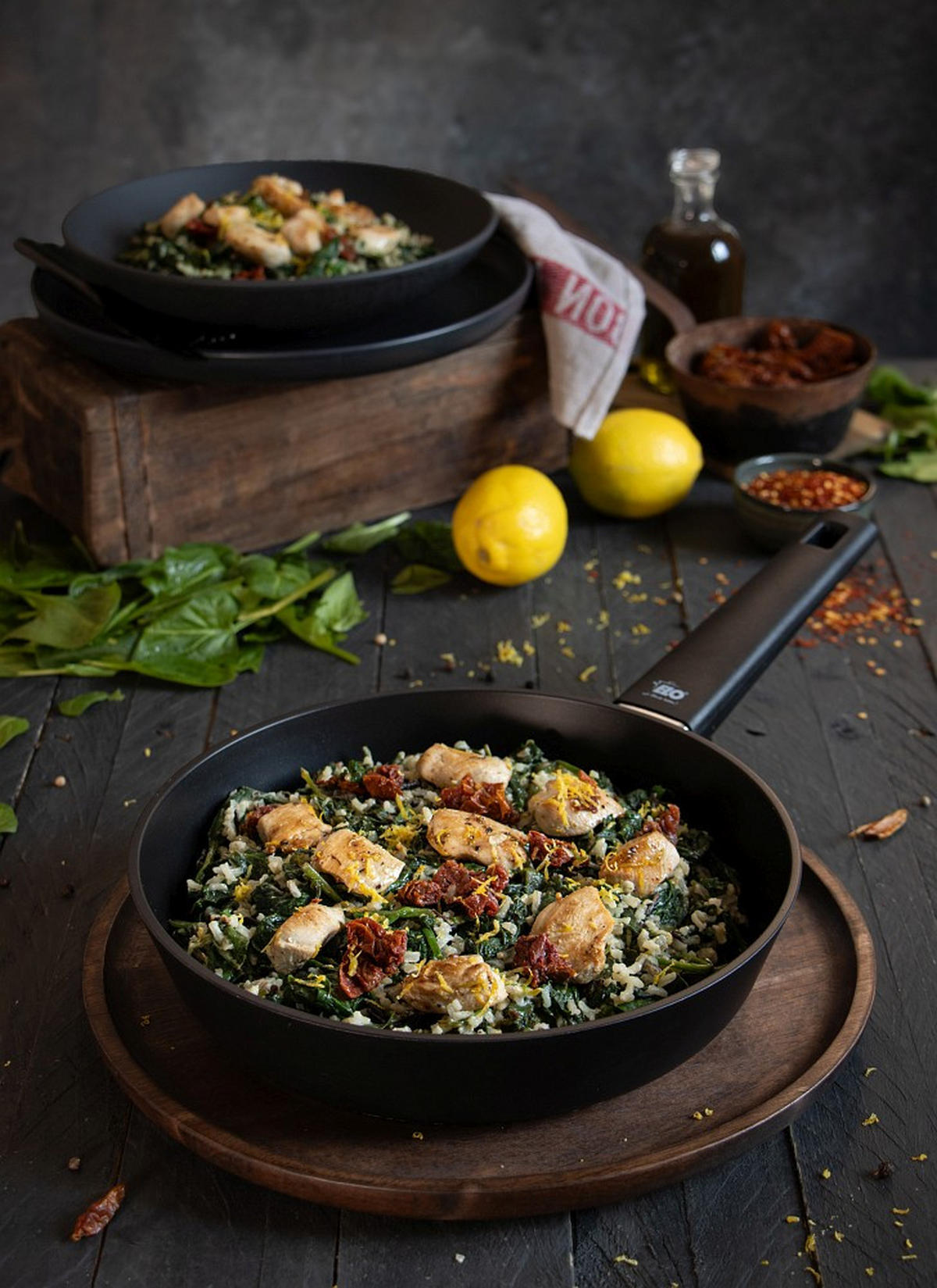 BRATPFANNE Smart Wave 24 cm  - Schwarz, Basics, Metall (24cm) - ELO