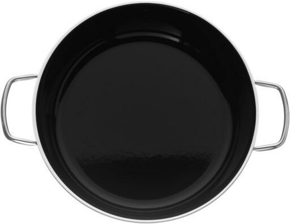 SCHMORPFANNE 24 cm  - Platinfarben, Basics, Glas/Metall (24cm) - WMF
