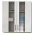 HÄNGESCHRANK 65/70/21 cm - Chromfarben/Eichefarben, Design, Glas/Holzwerkstoff (65/70/21cm) - Xora HÄNGESCHRANK 65/70/21 cm - Chromfarben/Eichefarben, Design, Glas/Holzwerkstoff (65/70/21cm) - Xora