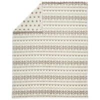 WOHNDECKE 150/200 cm  - Taupe/Creme, Textil (150/200cm) - X-Mas