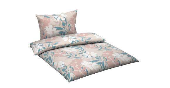 BETTWÄSCHE Mikrofaser 140/200 cm  - Blau/Rosa, Textil (140/200cm) - Boxxx