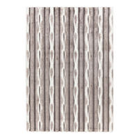 HOCHFLORTEPPICH 40/60 cm My Waves Silberfarben  - Silberfarben, Basics, Textil (40/60cm) - Obsession