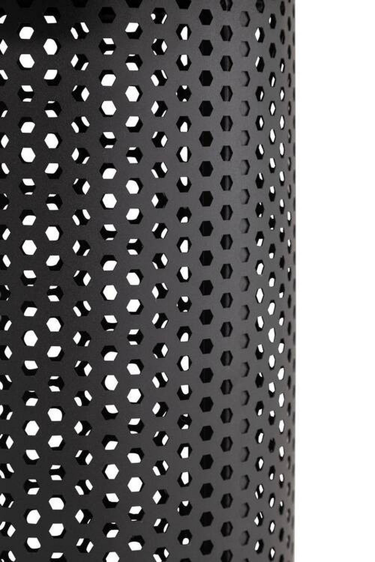 SIDOBORD i metall  - svart, Design, metall (40/50cm) - Lomoco