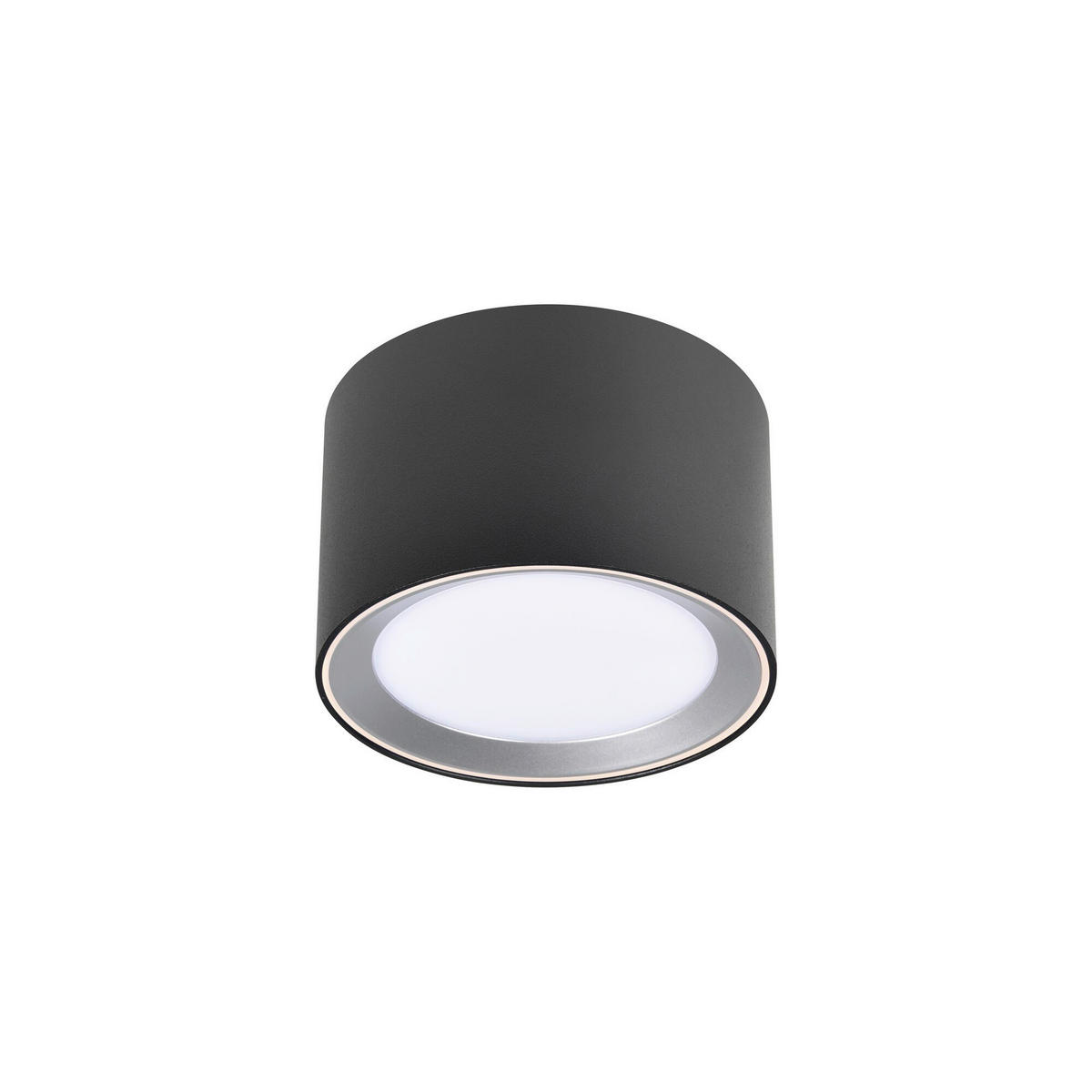 BADEZIMMER-DECKENLEUCHTE  12,5/8,2 cm    - Schwarz, Basics, Metall (12,5/8,2cm) - Nordlux