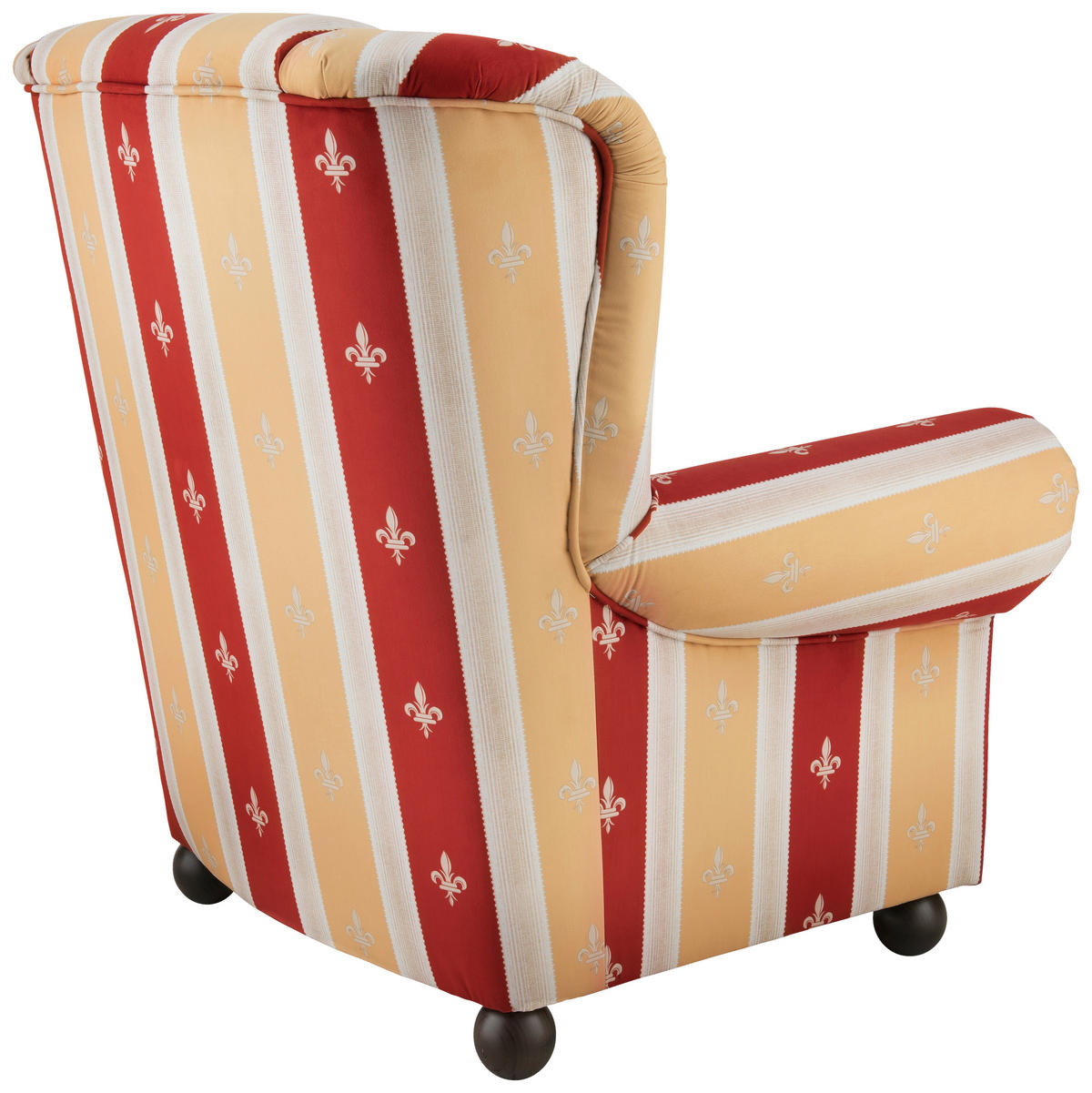 SET DE FAUTEUIL in Mikrofaser Rot  - rouge, Konventionell, textile/bois (92/102/145cm) - Livetastic
