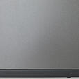 LOWBOARD  in 132/46/41 cm  - Anthrazit/Schwarz, MODERN, Holzwerkstoff/Metall (132/46/41cm) - Novel