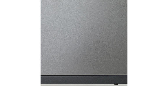 LOWBOARD  in 132/46/41 cm  - Anthrazit/Schwarz, MODERN, Holzwerkstoff/Metall (132/46/41cm) - Novel