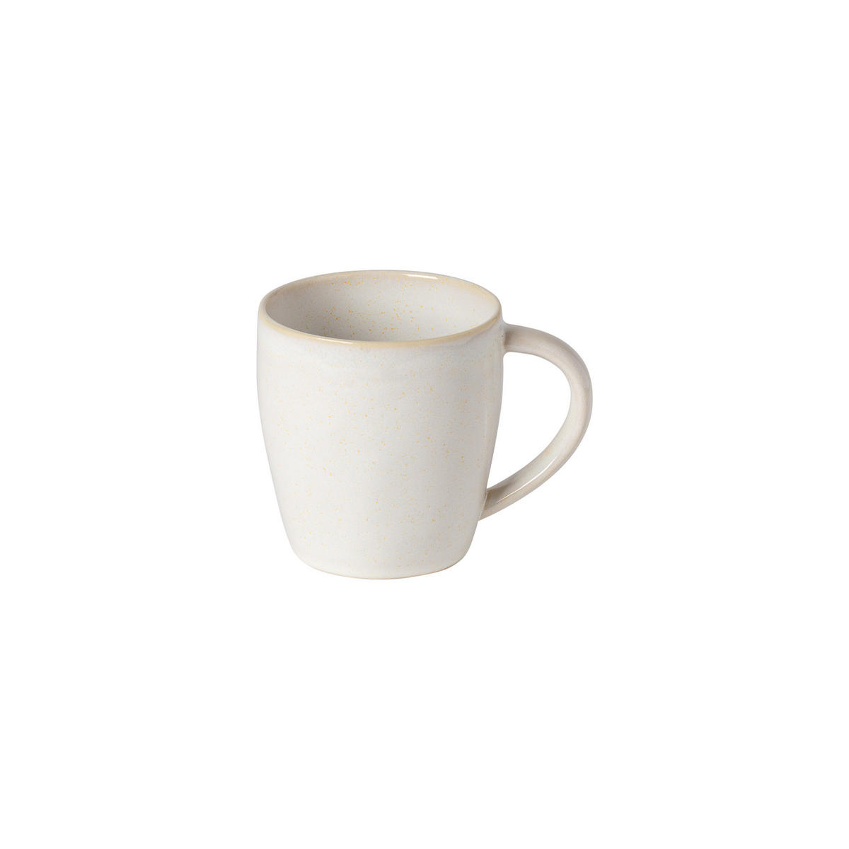 KAFFEEBECHERSET BRISA 6-teilig  - Weiß Hochglanz/Perlmutt, Basics, Keramik (0,44l) - Costa Nova