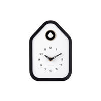 WANDUHR Reina Schwarz 14/20/7 cm  - Schwarz, Basics, Kunststoff (14/20/7cm) - Karlsson
