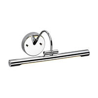 LED-TAVELBELYSNING Elstead Alton 38,8/16.9/21.1 cm   - kromfärg, Basics, metall (38,8/16.9/21.1cm) - Elstead Lighting