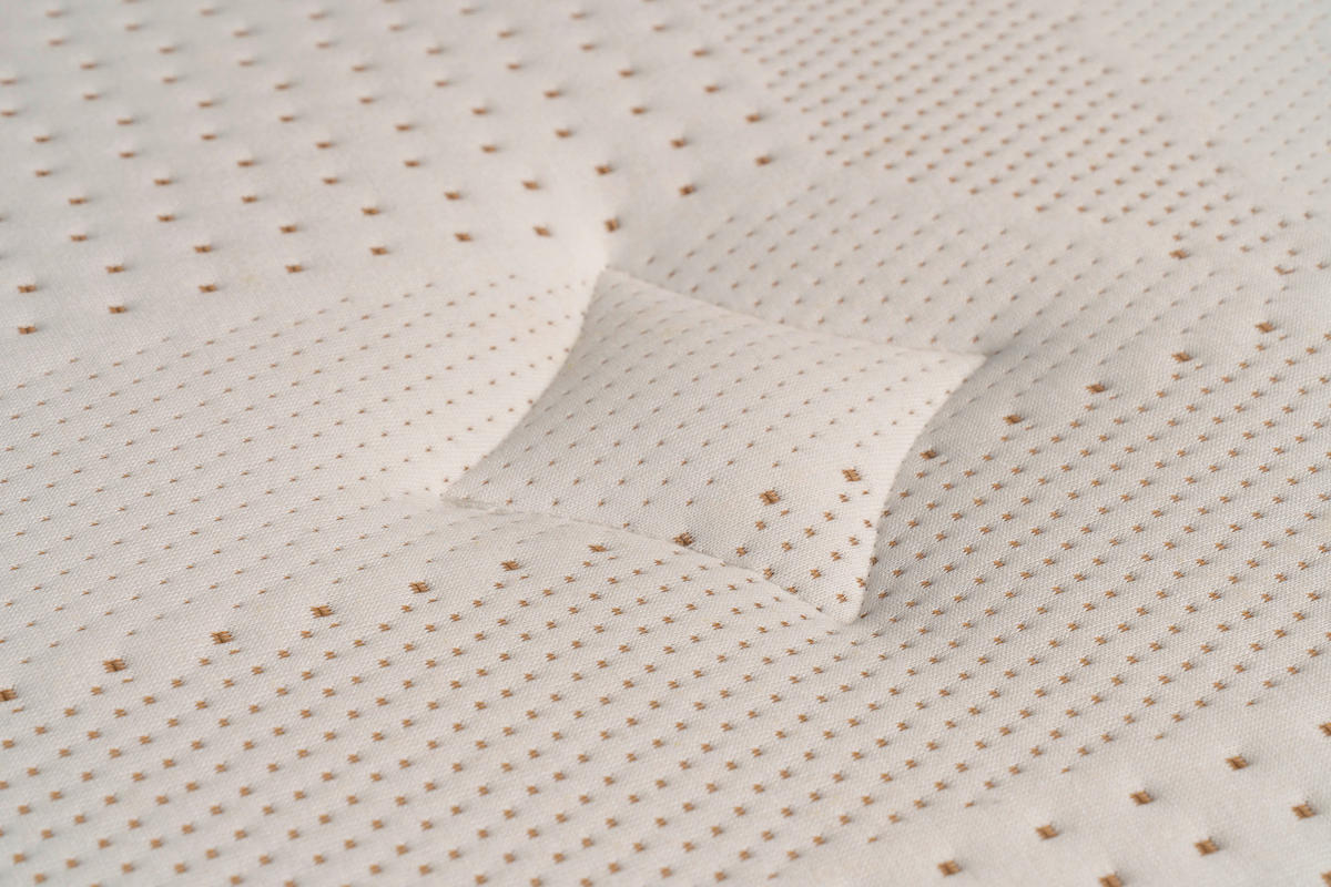 TÁSKARUGÓS MATRAC 160/200 cm  - fehér, Modern, textil (160/200cm) - Novel