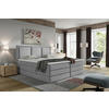 BOXSPRINGBETT 180/200 cm  Grau  - Grau, Design, Kunststoff/Textil (180/200cm) - MID.YOU