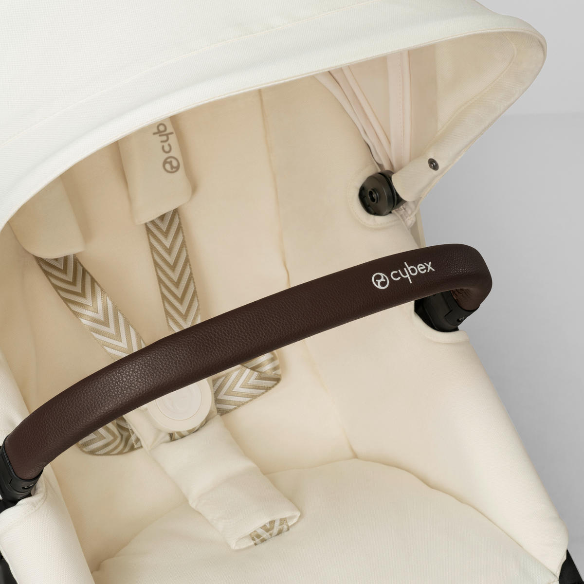 KOMBIKINDERWAGEN Eos Lux  - Beige/Silberfarben, Basics, Textil/Metall (85/61/116cm) - Cybex
