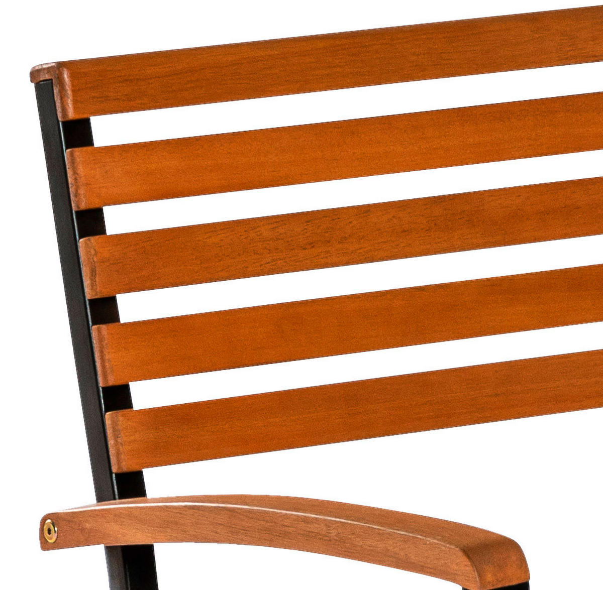 STAPELSESSEL in Holz, Metall Graphitfarben, Naturfarben  - Graphitfarben/Naturfarben, KONVENTIONELL, Holz/Metall (59,5/86,5/54cm) - Gardenson