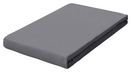 BOXSPRING-SPANNLEINTUCH PURE Jersey  - Grau, Basics, Textil (140-160/200-220cm) - Schlafgut