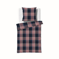 BETTWÄSCHE - Blau/Rot, Basics, Textil (135/200cm) - Fleuresse