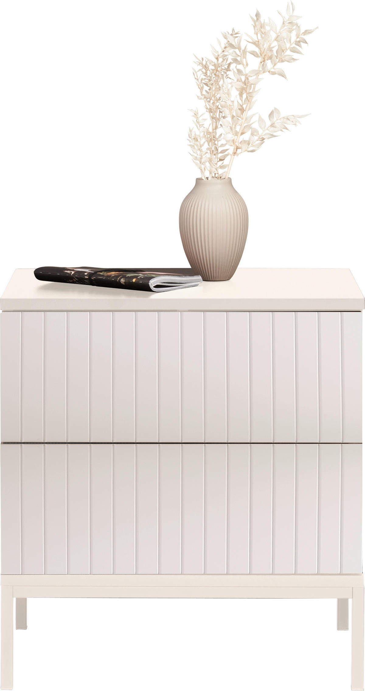 NACHTSCHRANK 51,6/56/38 cm  - Kaschmir, KONVENTIONELL, Holzwerkstoff (51,6/56/38cm) - Voleo