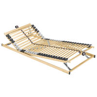 LATTENROST 80/200 cm Kopfteil, Fußteil, Mittelzone verstellbar, Buche  - Basics, Holz (80/200cm) - Boxxx