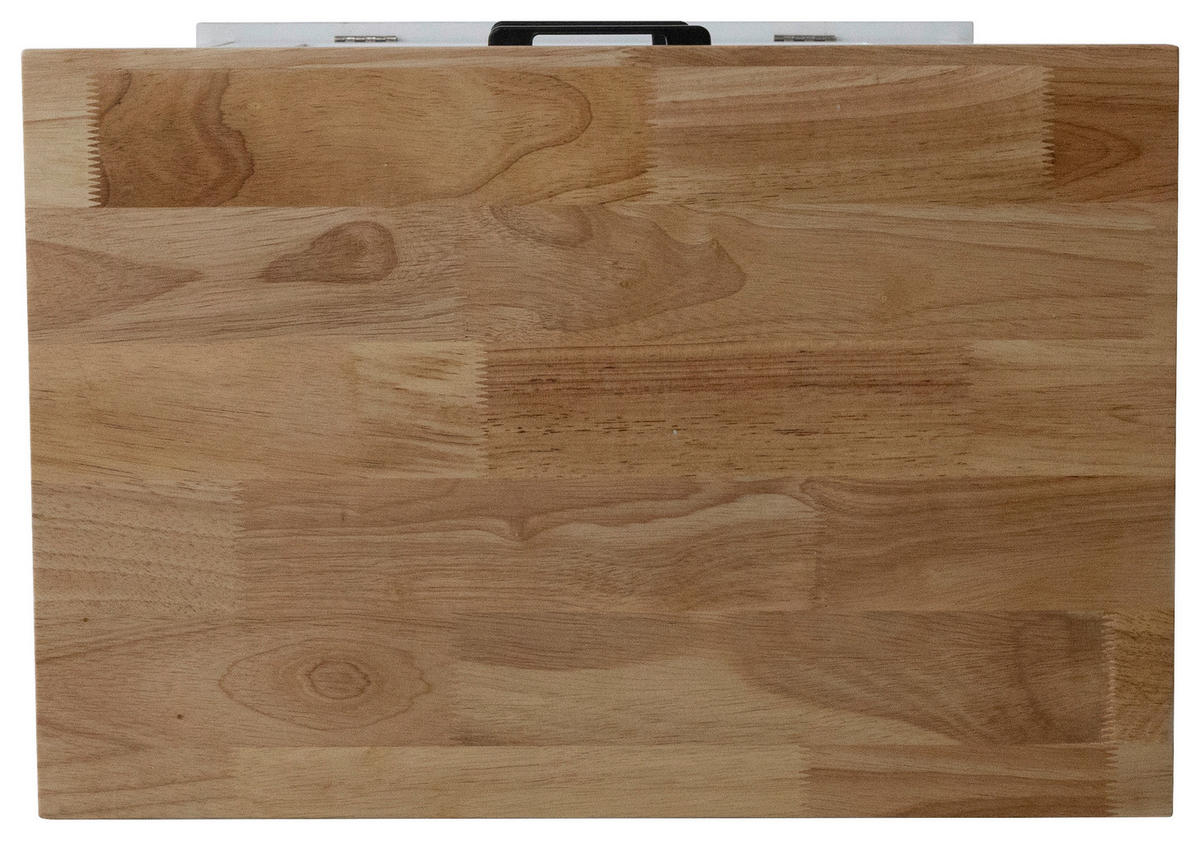 SERVIERWAGEN in Weiß  - Schwarz/Weiß, Basics, Holz/Holzwerkstoff (52/89/35cm) - MID.YOU