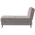 SCHLAFSOFA in Webstoff Naturfarben  - Schwarz/Naturfarben, MODERN, Textil/Metall (205/90/92cm) - Novel