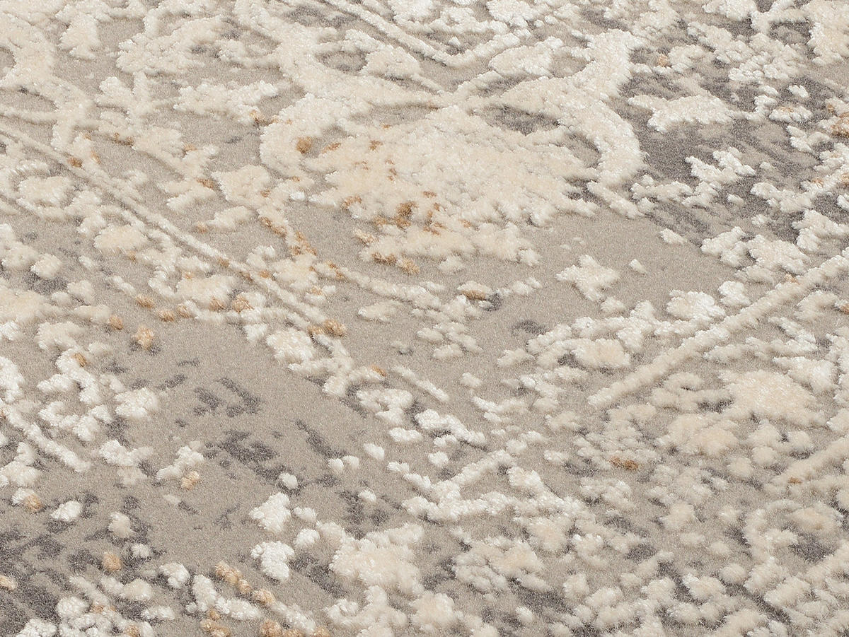 LÄUFER 80/250 cm  - Goldfarben/Grau, Design, Textil (80/250cm) - Dieter Knoll