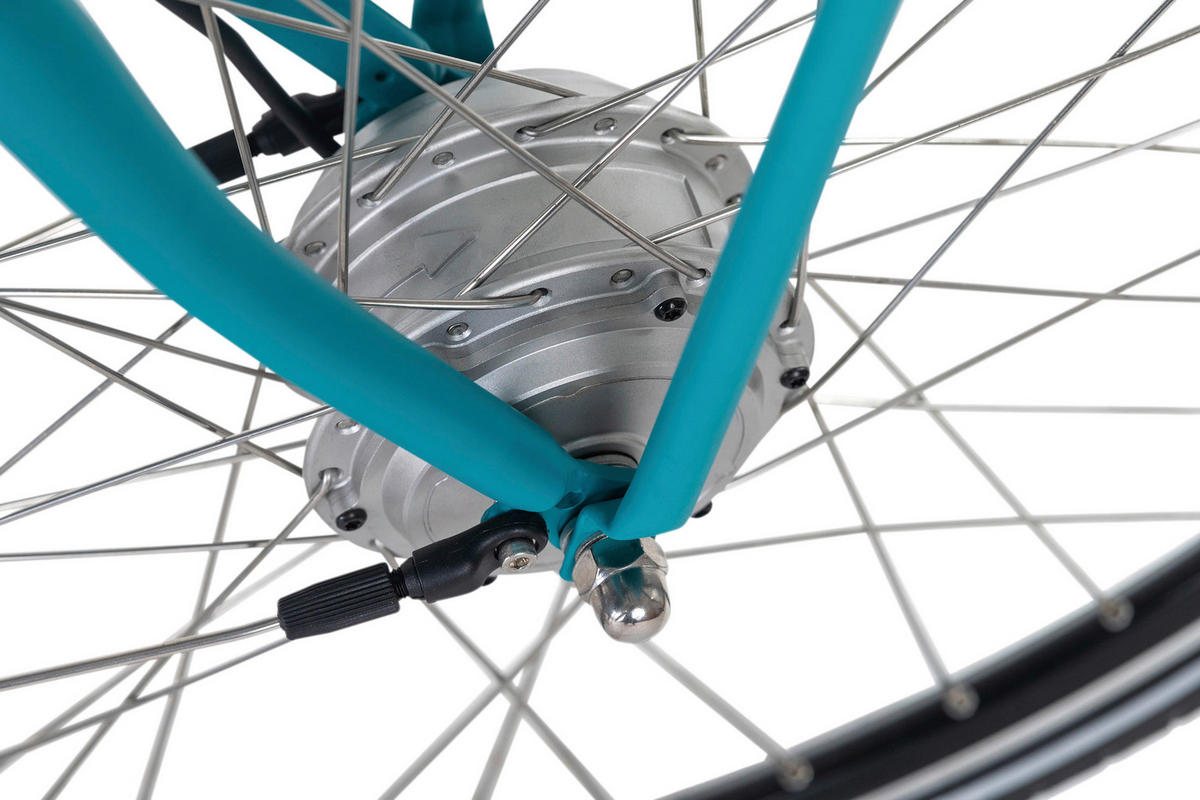 ELEKTROFAHRRAD ALU CITY 148E 28 Zoll  - Blau, Basics, Metall (180/70/100cm)