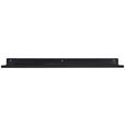 WANDREGAL 80/4/10 cm  - Schwarz, Basics, Metall (80/4/10cm) - Xora