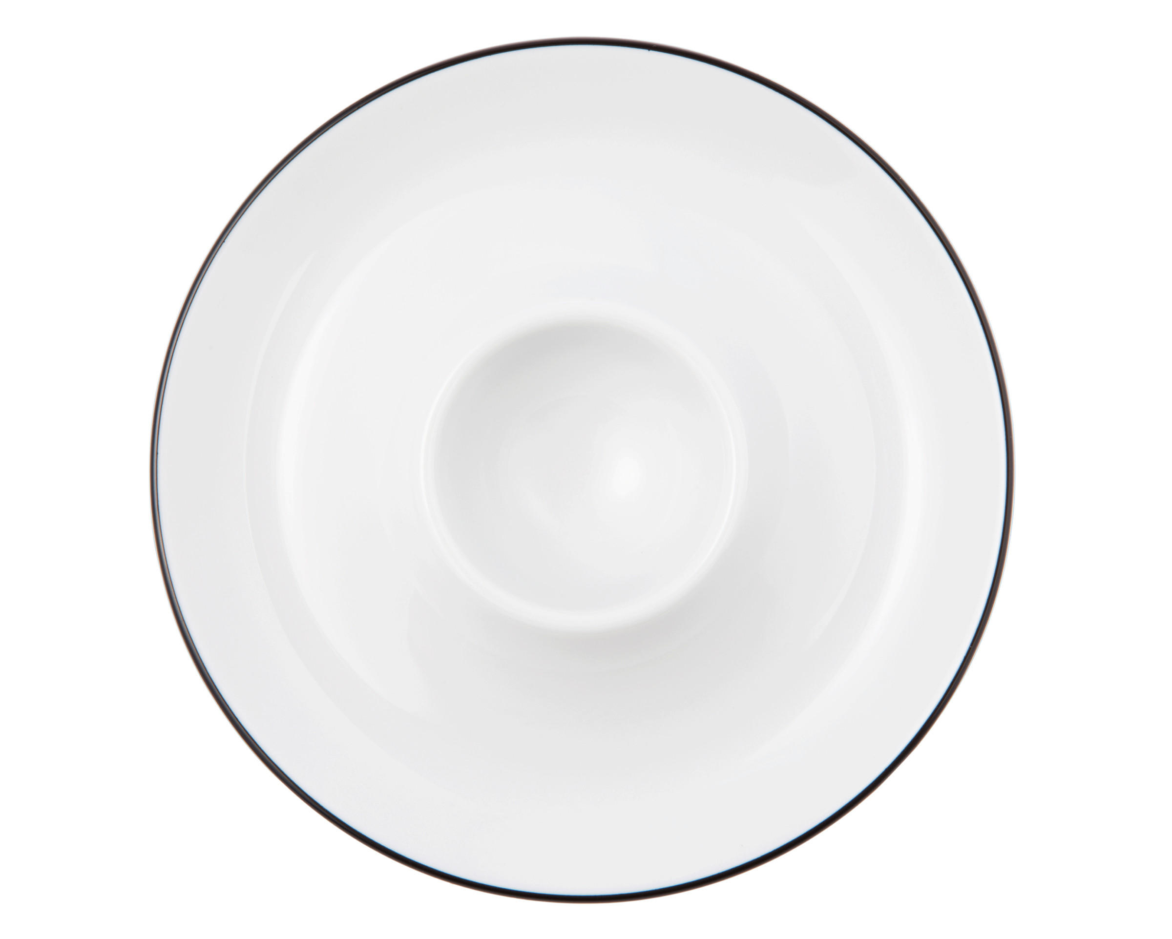 EIERBECHER Keramik  - Weiss/Schwarz, Konventionell, Keramik (13cm) - Seltmann Weiden